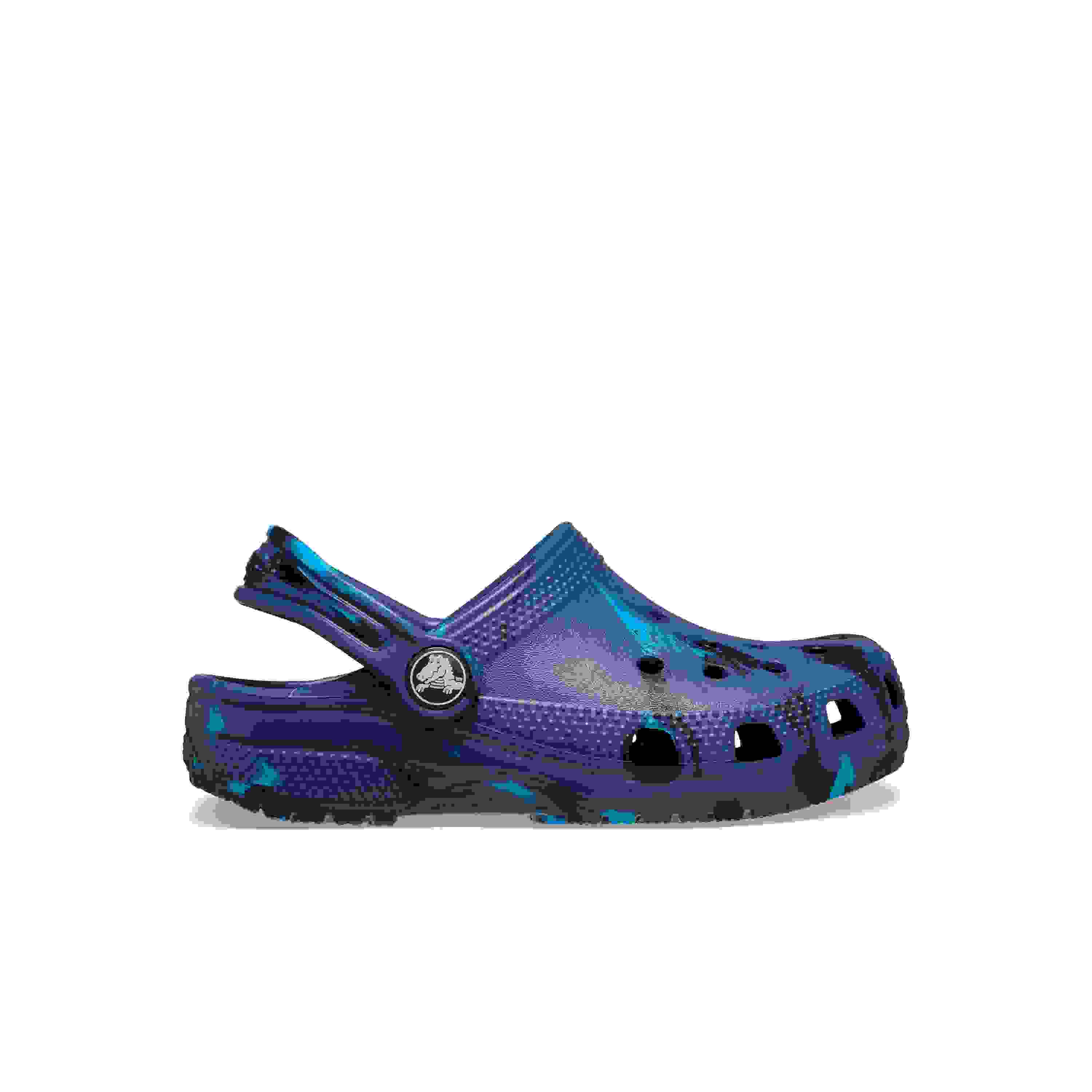 Crocs Classic Marbled Toddler Boys' "Navy" Clog